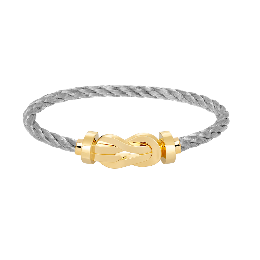 [Love Lucky]Chance Großes Armband mit 8-stelliger Schnalle ohne Diamanten, Gold