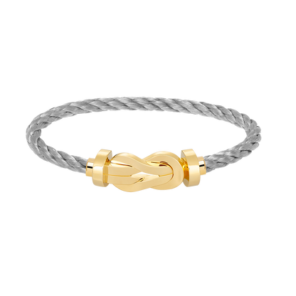 [Love Lucky]Chance Großes Armband mit 8-stelliger Schnalle ohne Diamanten, Gold