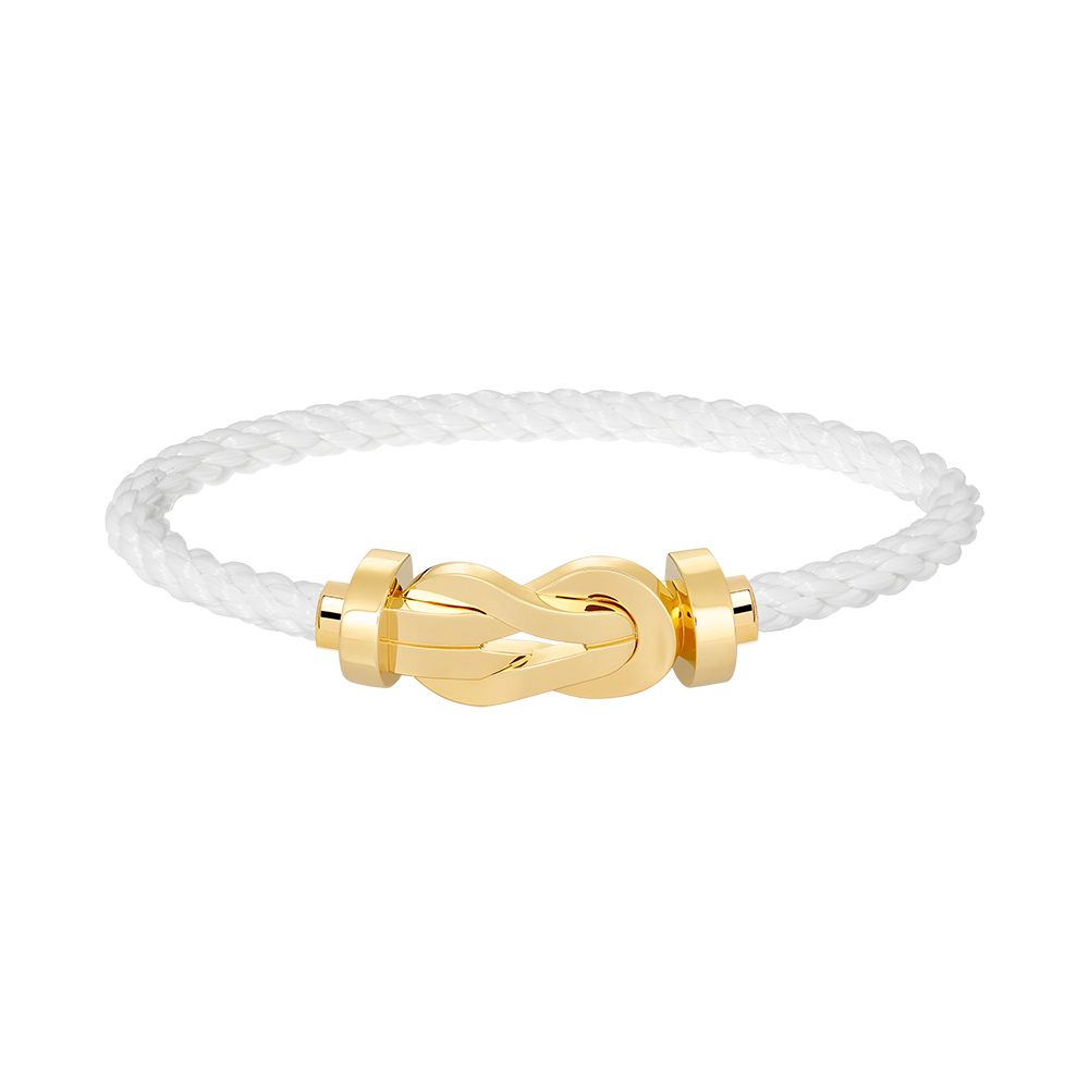 [Love Lucky]Chance Großes Armband mit 8-stelliger Schnalle ohne Diamanten, Gold