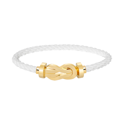 [Love Lucky]Chance Großes Armband mit 8-stelliger Schnalle ohne Diamanten, Gold