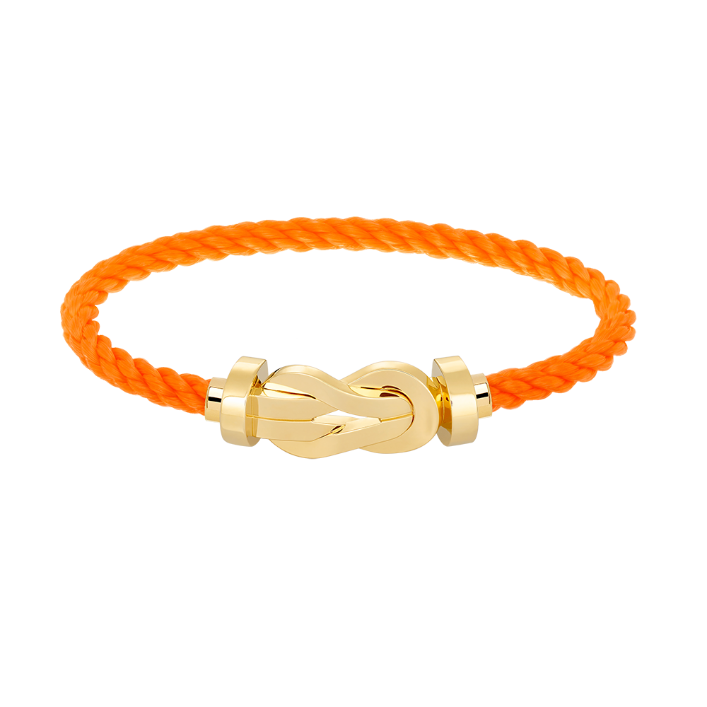 [Love Lucky]Chance Großes Armband mit 8-stelliger Schnalle ohne Diamanten, Gold
