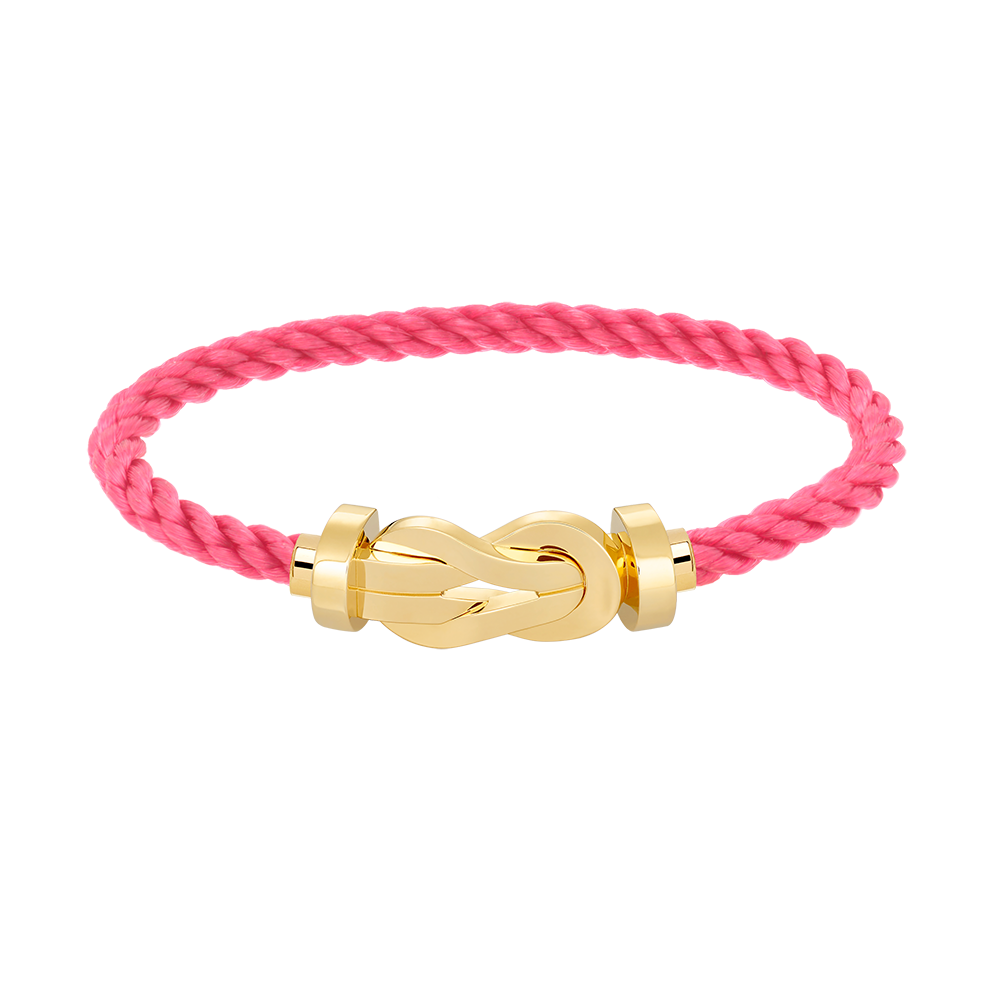 [Love Lucky]Chance Großes Armband mit 8-stelliger Schnalle ohne Diamanten, Gold