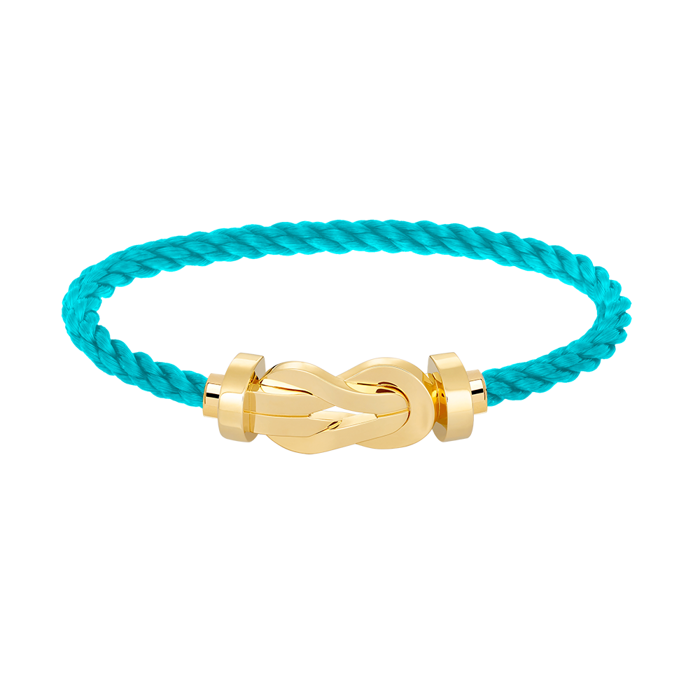 [Love Lucky]Chance Großes Armband mit 8-stelliger Schnalle ohne Diamanten, Gold