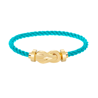 [Love Lucky]Chance Großes Armband mit 8-stelliger Schnalle ohne Diamanten, Gold