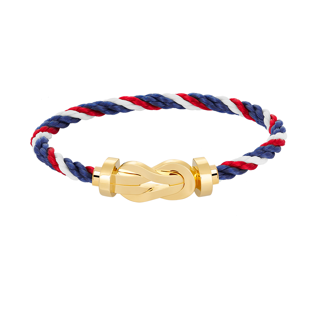 [Love Lucky]Chance Großes Armband mit 8-stelliger Schnalle ohne Diamanten, Gold