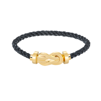 [Love Lucky]Chance Großes Armband mit 8-stelliger Schnalle ohne Diamanten, Gold