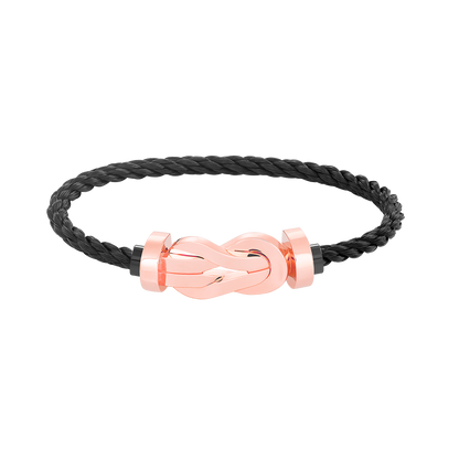 [Love Lucky]Chance Großes Armband mit 8-stelliger Schnalle und ohne Diamanten in Roségold