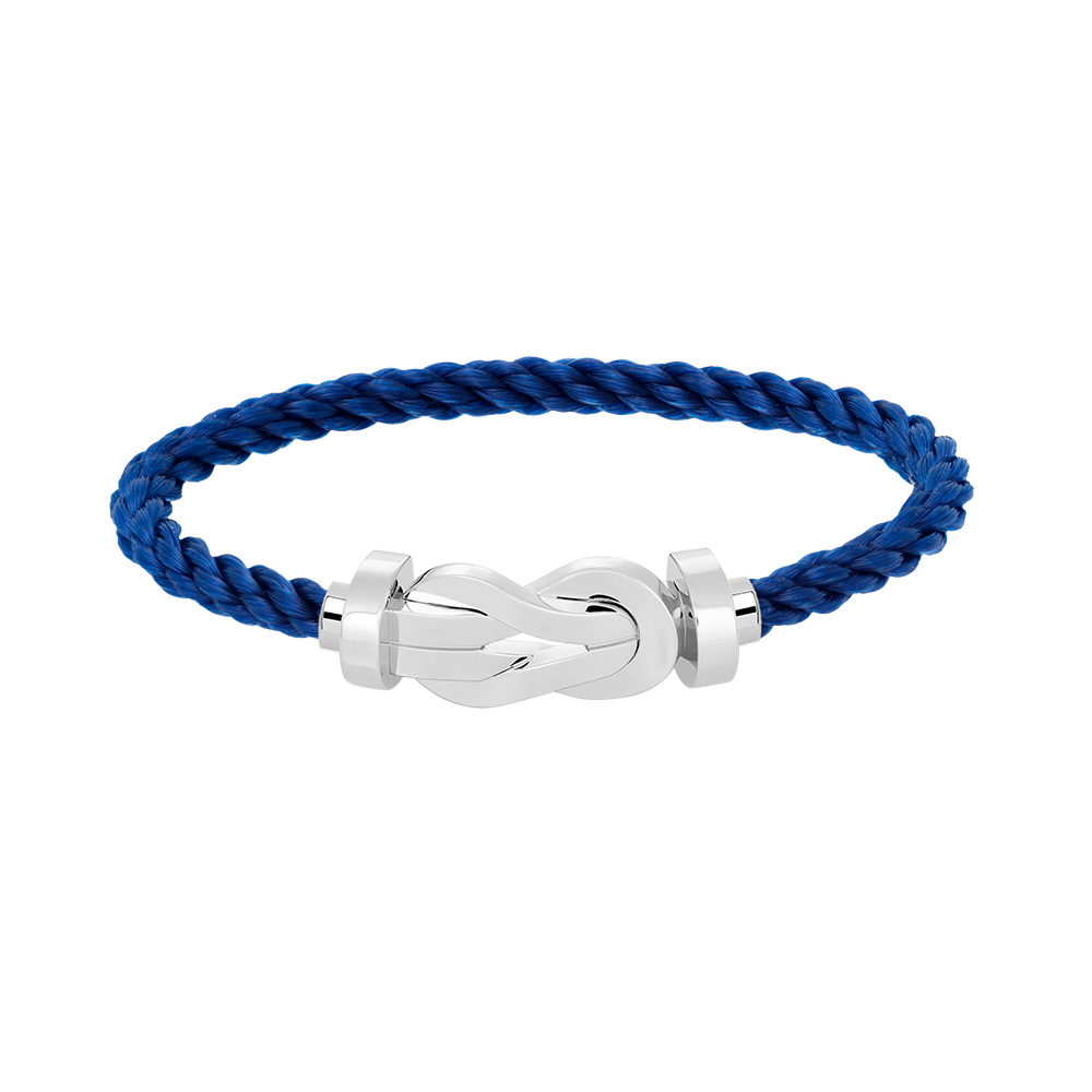 [Love Lucky]Chance Großes Armband mit 8-stelliger Schnalle, ohne Diamanten, Silber