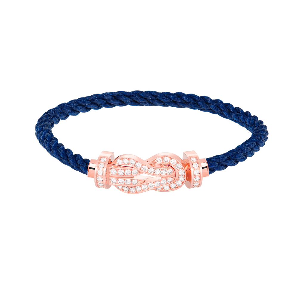 [Love Lucky]Chance großes Armband mit 8-stelliger Schnalle und Diamanten in Roségold