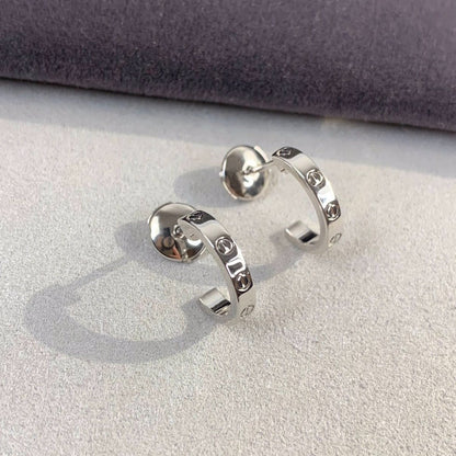[Love Lucky] LIEBESOHRRINGE 2,65 MM SILBER 