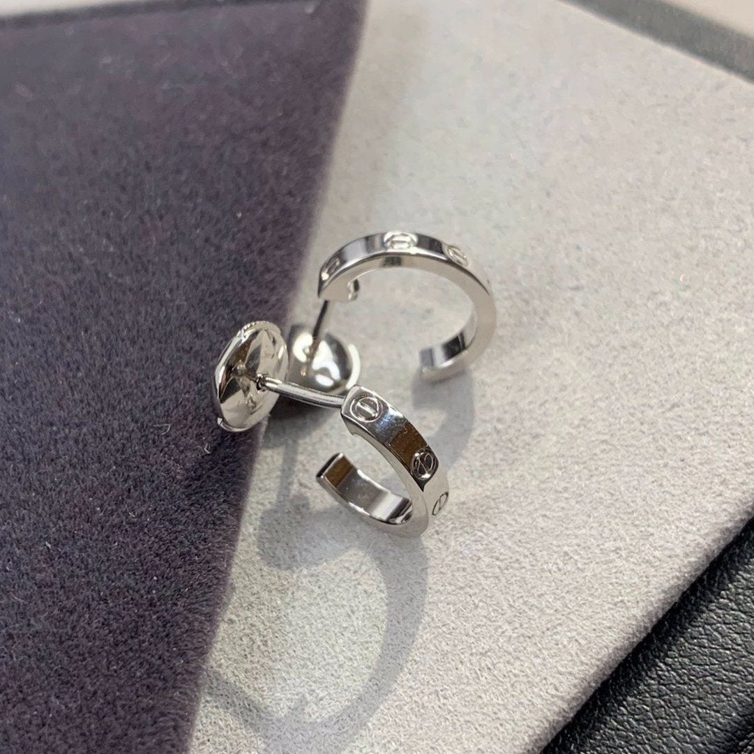 [Love Lucky] LIEBESOHRRINGE 2,65 MM SILBER 