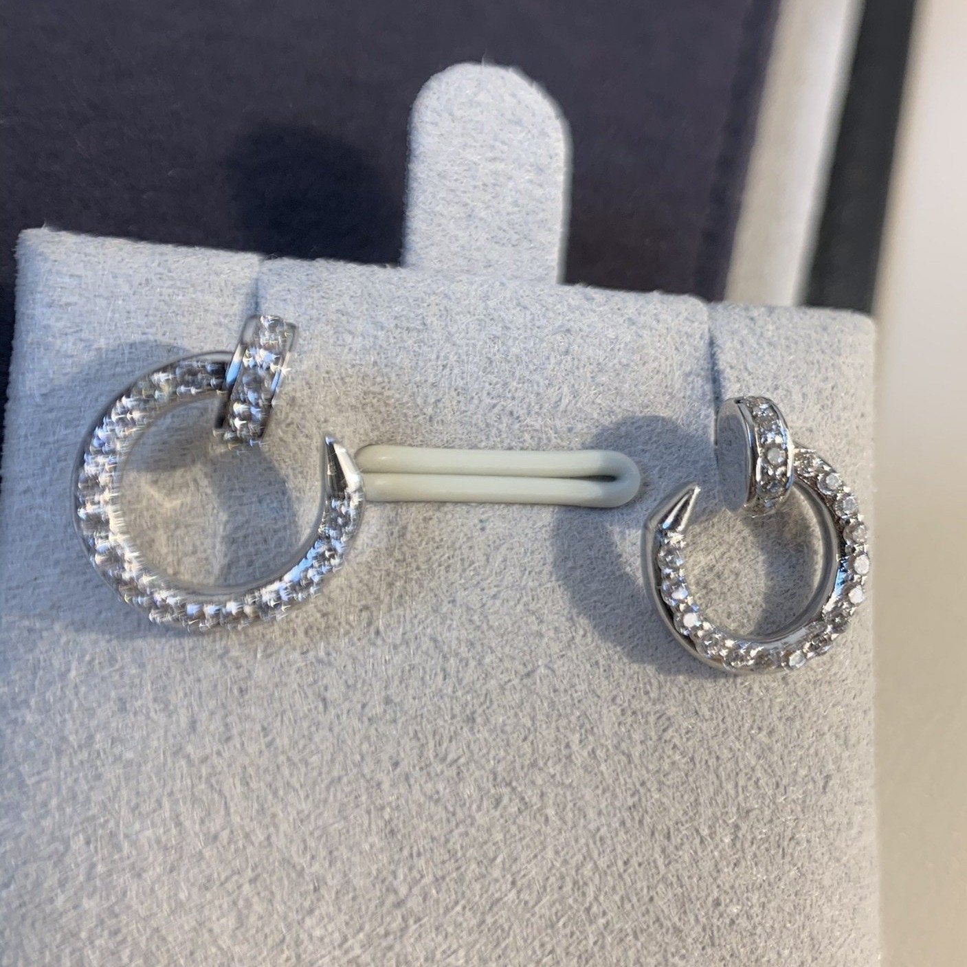 [Love Lucky]JUSTE OHRRINGE SILBER DIAMANTEN 