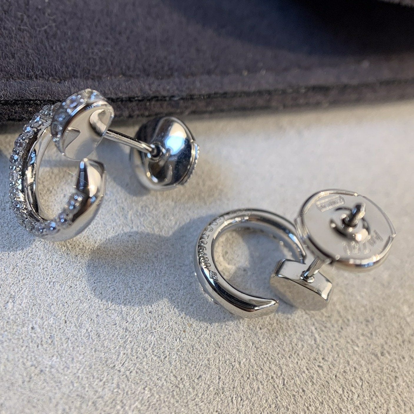 [Love Lucky]JUSTE OHRRINGE SILBER DIAMANTEN 