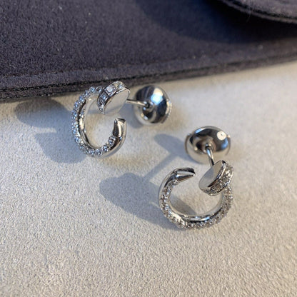 [Love Lucky]JUSTE OHRRINGE SILBER DIAMANTEN 