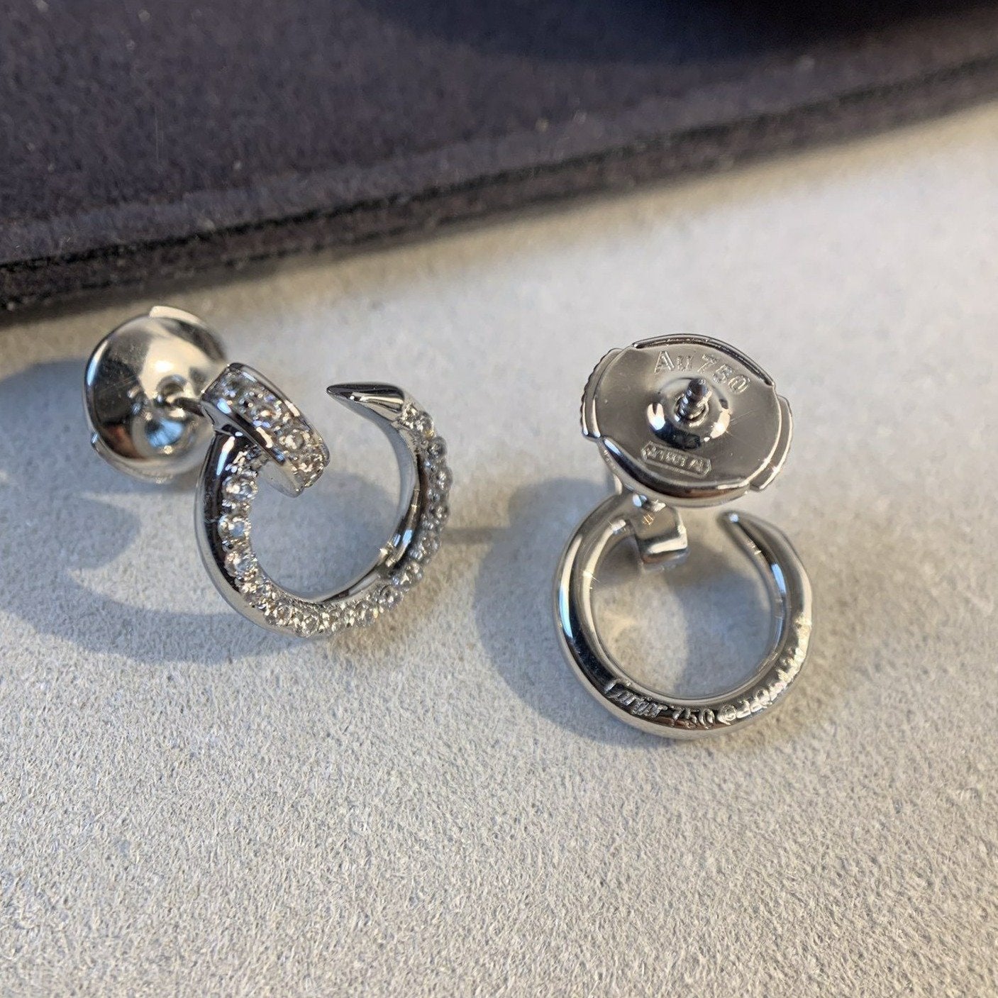 [Love Lucky]JUSTE OHRRINGE SILBER DIAMANTEN 