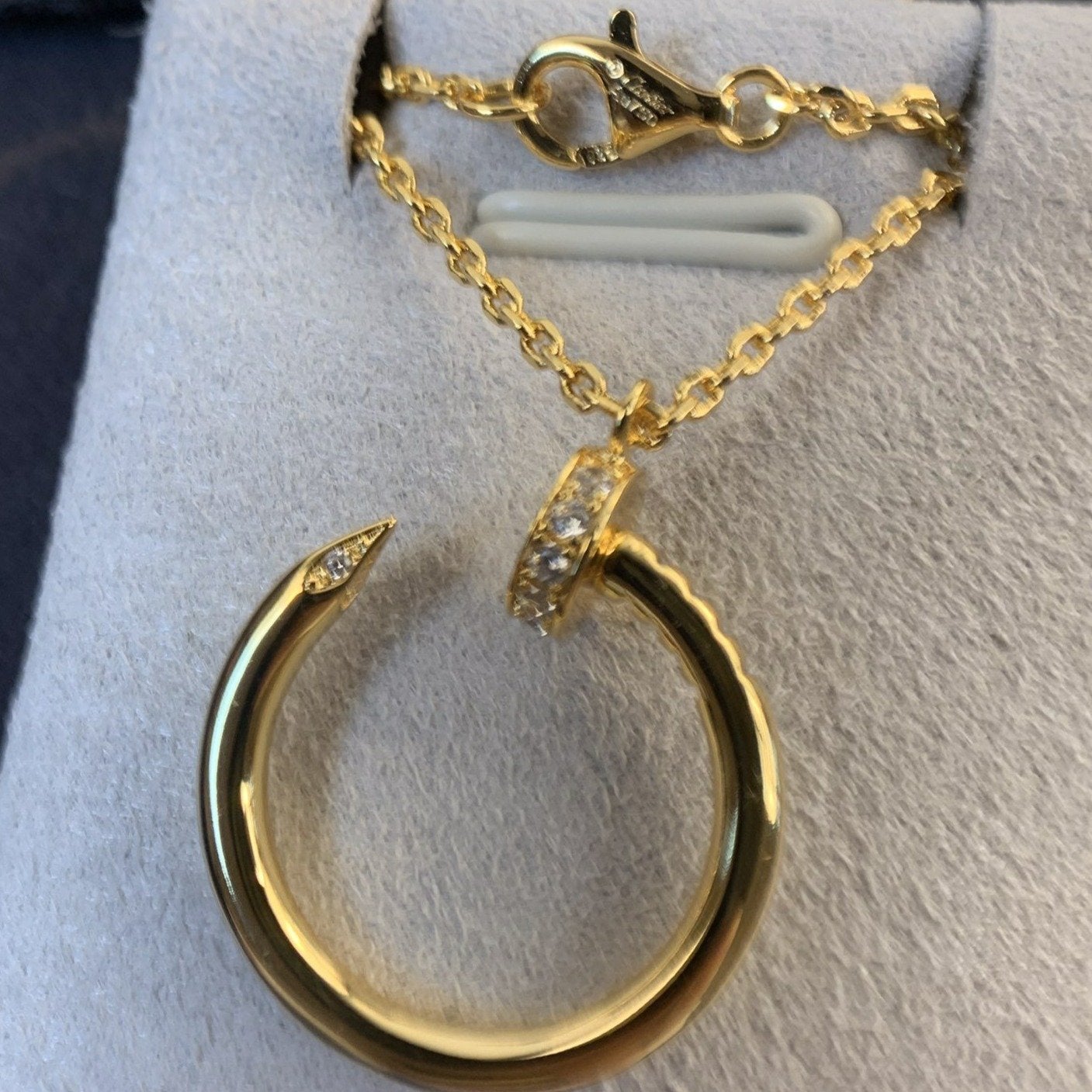 [Love Lucky]JUSTE HALSKETTE GOLD 
