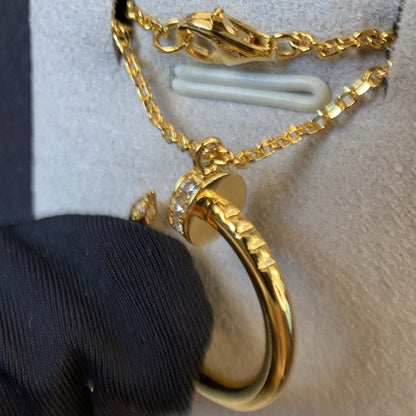 [Love Lucky]JUSTE HALSKETTE GOLD 