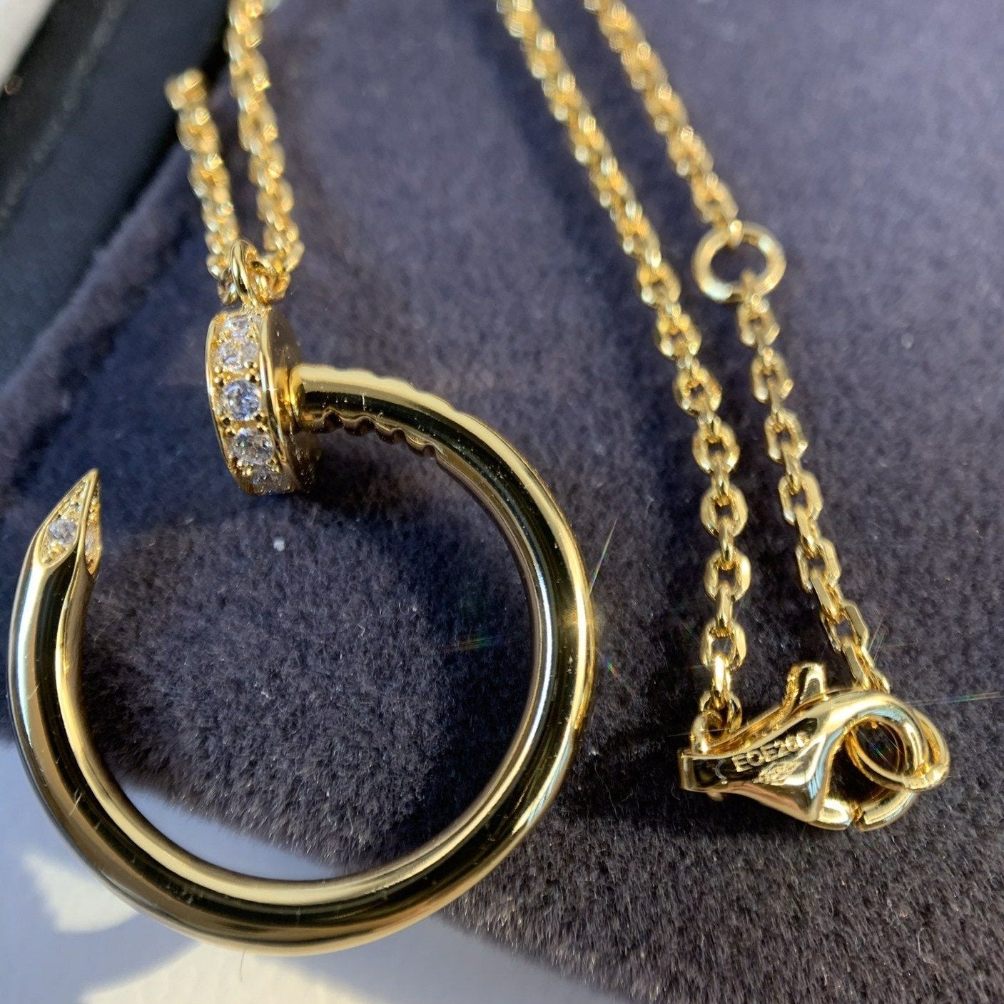 [Love Lucky]JUSTE HALSKETTE GOLD 