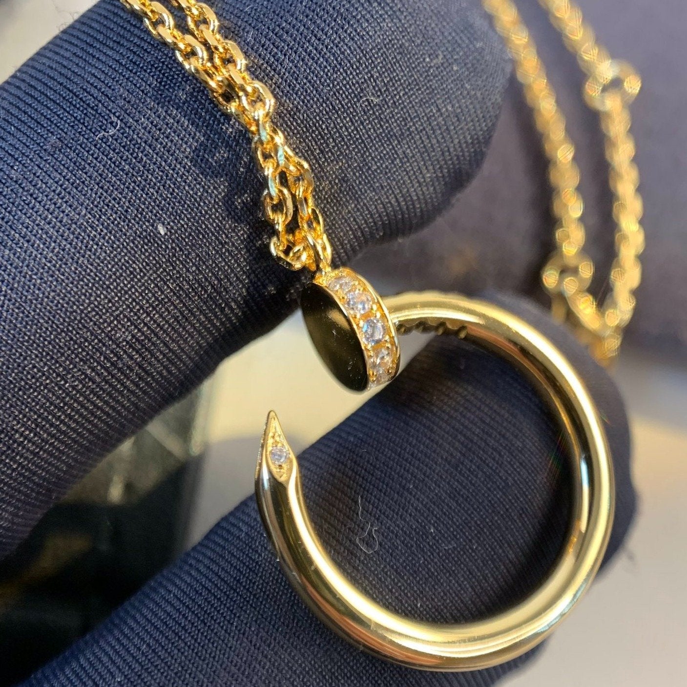 [Love Lucky]JUSTE HALSKETTE GOLD 
