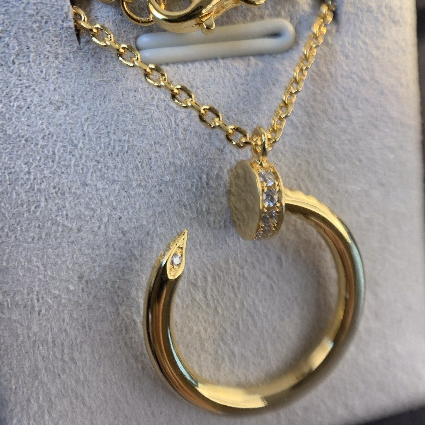 [Love Lucky]JUSTE HALSKETTE GOLD 