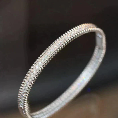 [Love Lucky]PERLEE DIAMANTEN ARMBAND 1 REIHE 