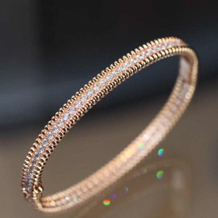 [Love Lucky]PERLEE DIAMANTEN ARMBAND 1 REIHE 
