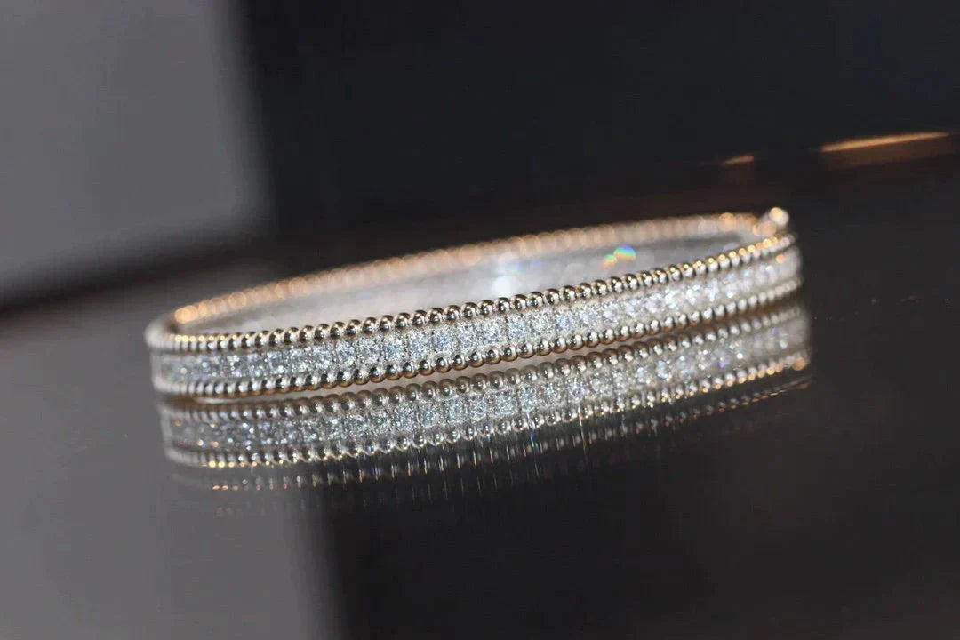 [Love Lucky]PERLEE DIAMANTEN ARMBAND 1 REIHE 
