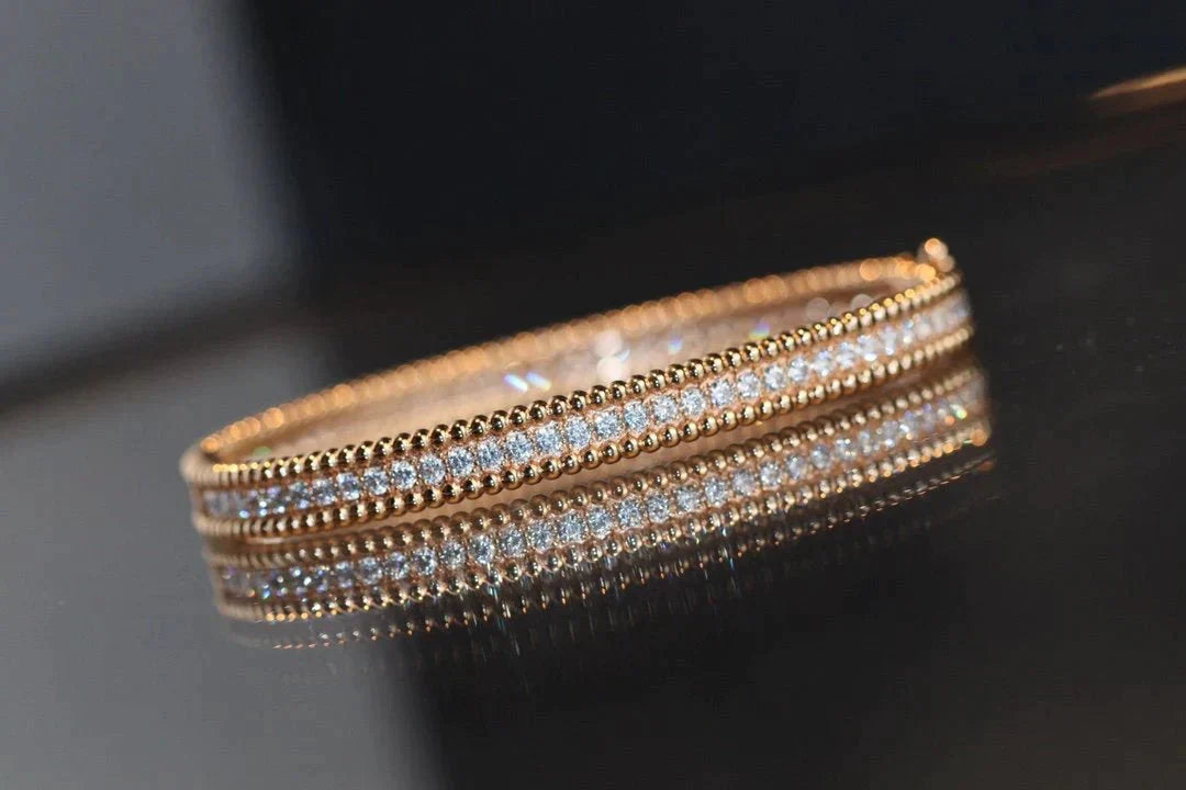 [Love Lucky]PERLEE DIAMANTEN ARMBAND 1 REIHE 
