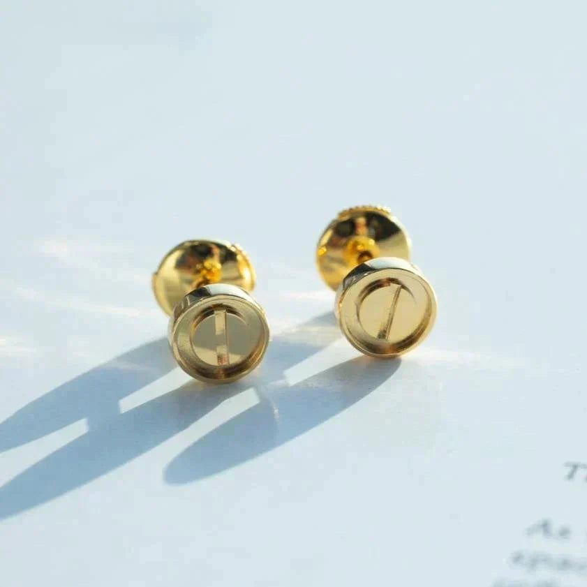 [Love Lucky] LIEBE OHRRINGE GOLD 10MM