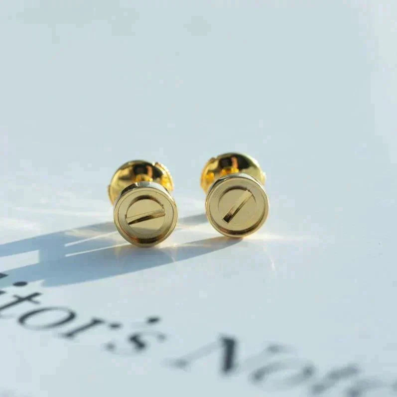 [Love Lucky] LIEBE OHRRINGE GOLD 10MM