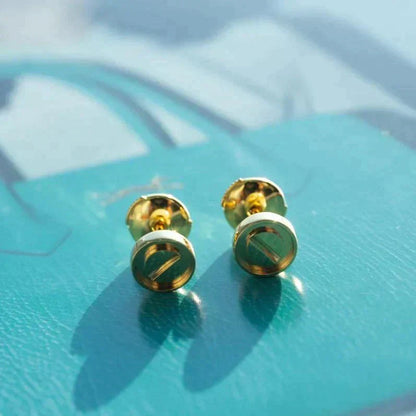 [Love Lucky] LIEBE OHRRINGE GOLD 10MM