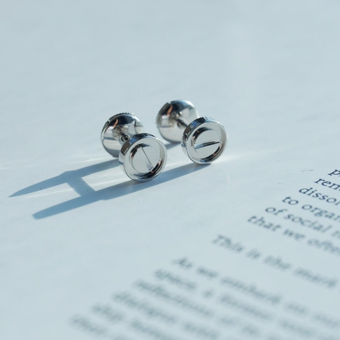 [Love Lucky] LIEBESOHRRINGE SILBER 10MM