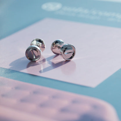 [Love Lucky] LIEBESOHRRINGE SILBER 10MM