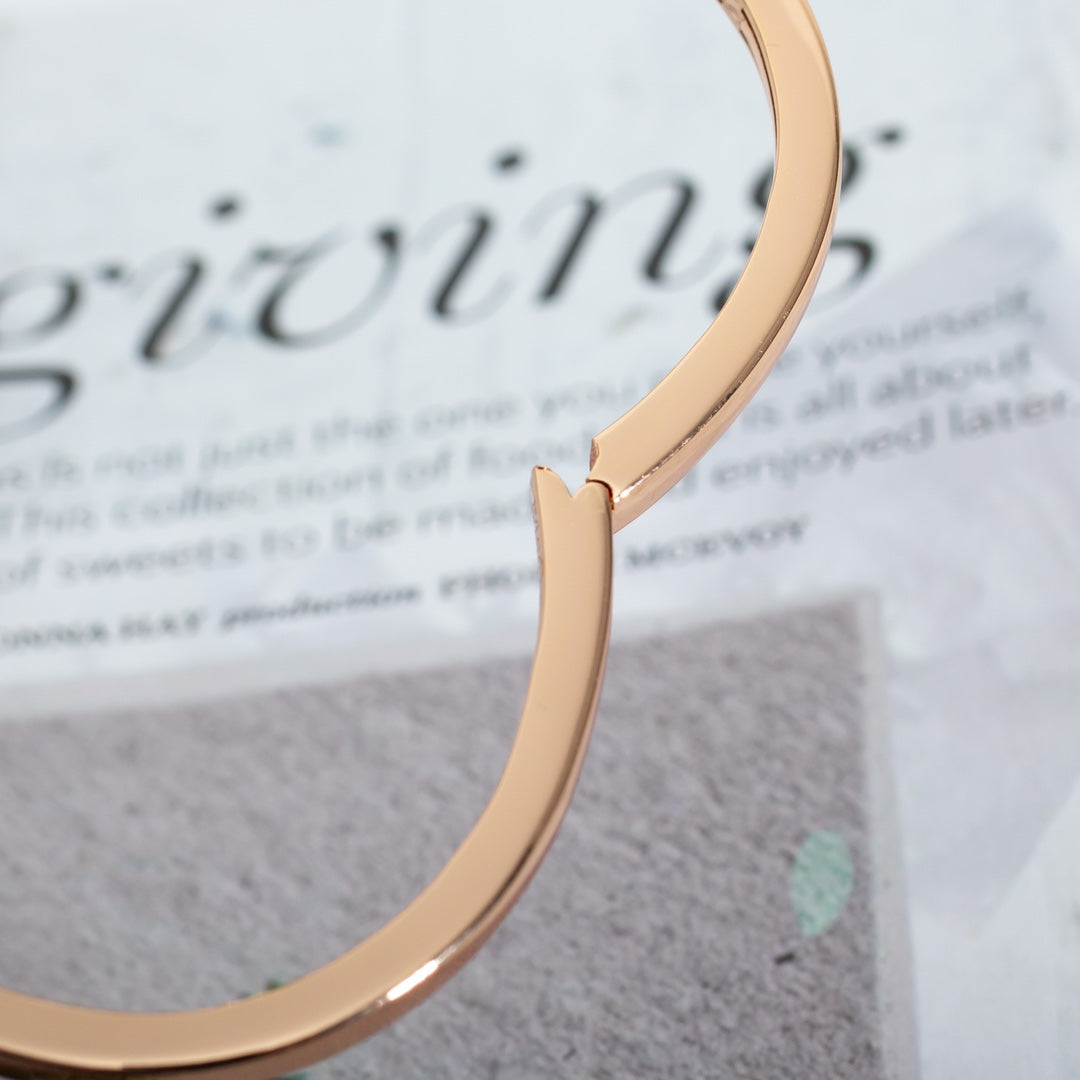 [Love Lucky] DREAM ARMBAND OFFEN ROSA GOLD MOP DIAMANT