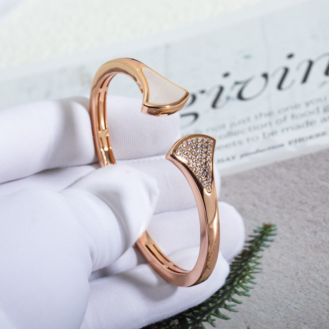 [Love Lucky] DREAM ARMBAND OFFEN ROSA GOLD MOP DIAMANT