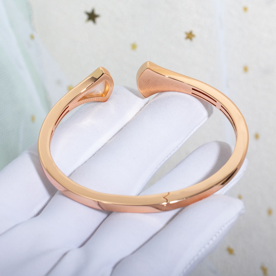 [Love Lucky] DREAM ARMBAND OFFEN ROSA GOLD MOP DIAMANT