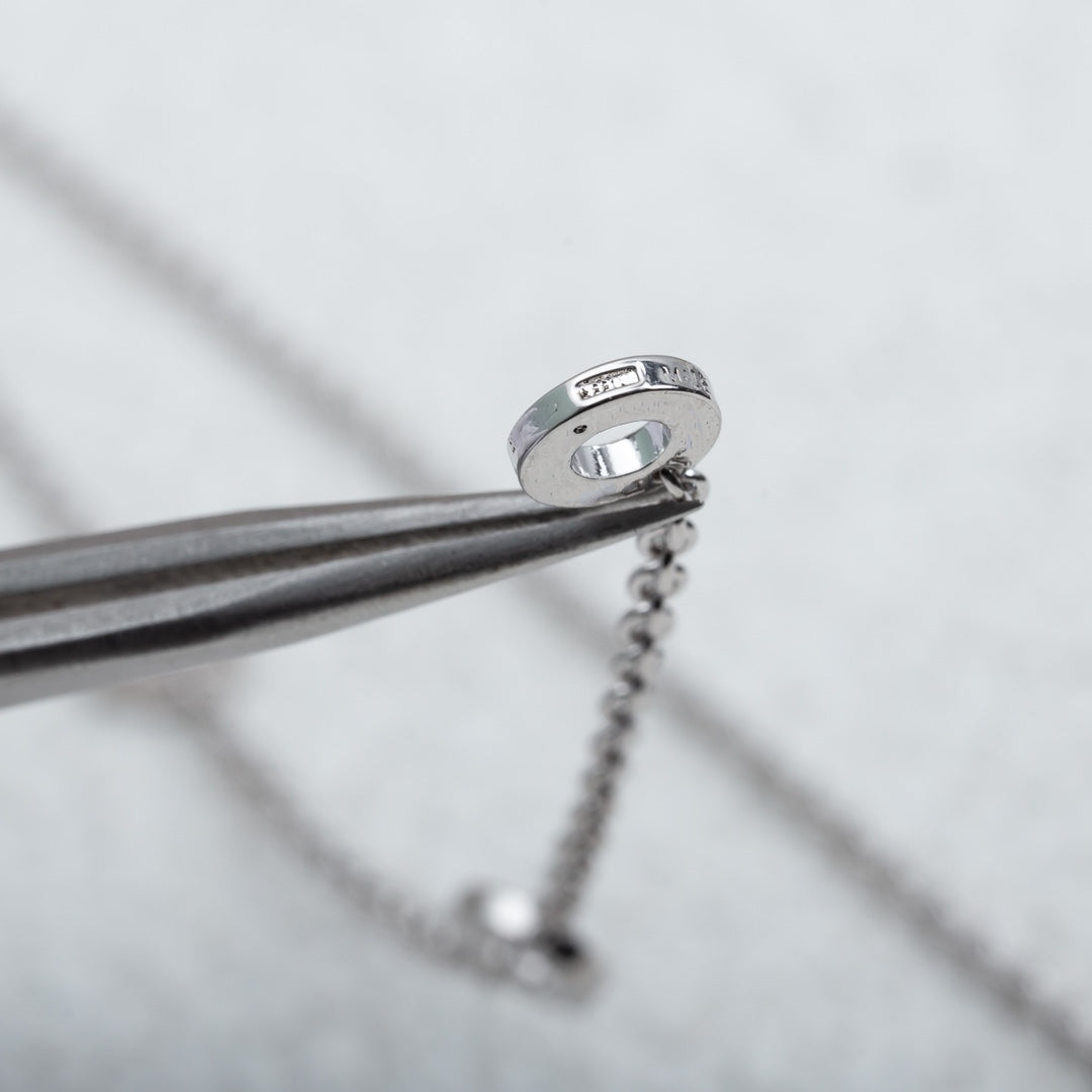 [Love Lucky] PARENTESI HALSKETTE SILBER DIAMANT