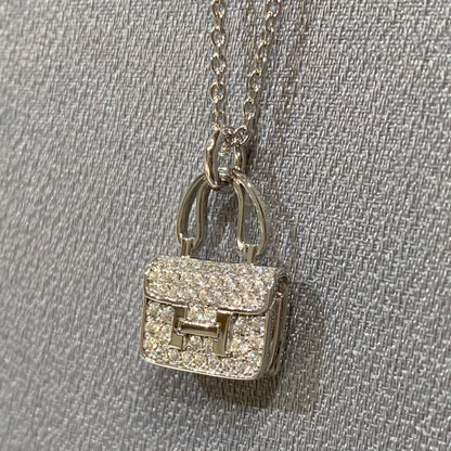 [Love Lucky]Constance Anhänger Diamant Halskette 