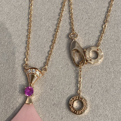 [Love Lucky]DREAM NECKLACE PINK OPAL