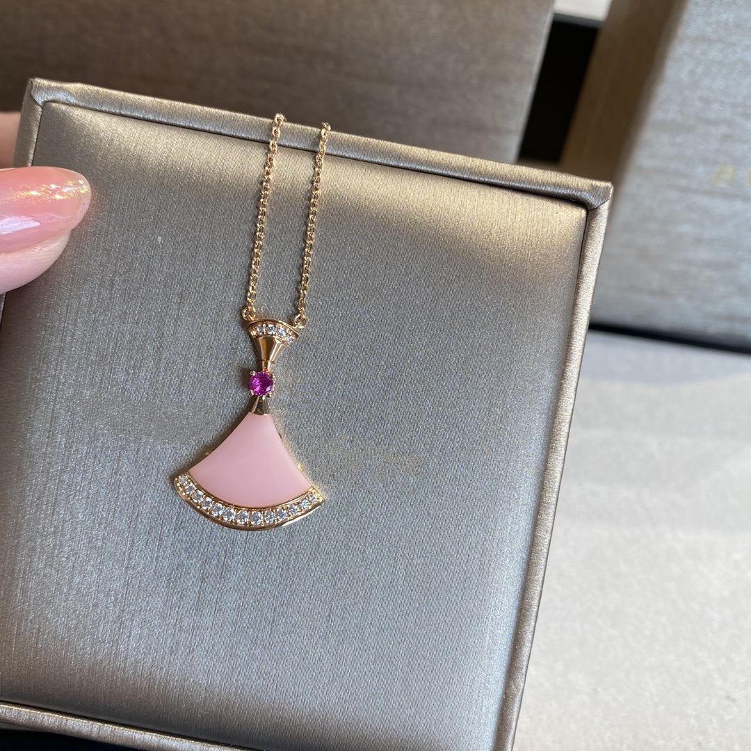 [Love Lucky]DREAM NECKLACE PINK OPAL