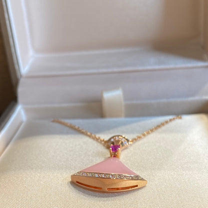 [Love Lucky]DREAM NECKLACE PINK OPAL
