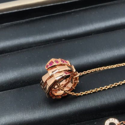 [Love Lucky] SERPENTI ANHÄNGER HALSKETTE