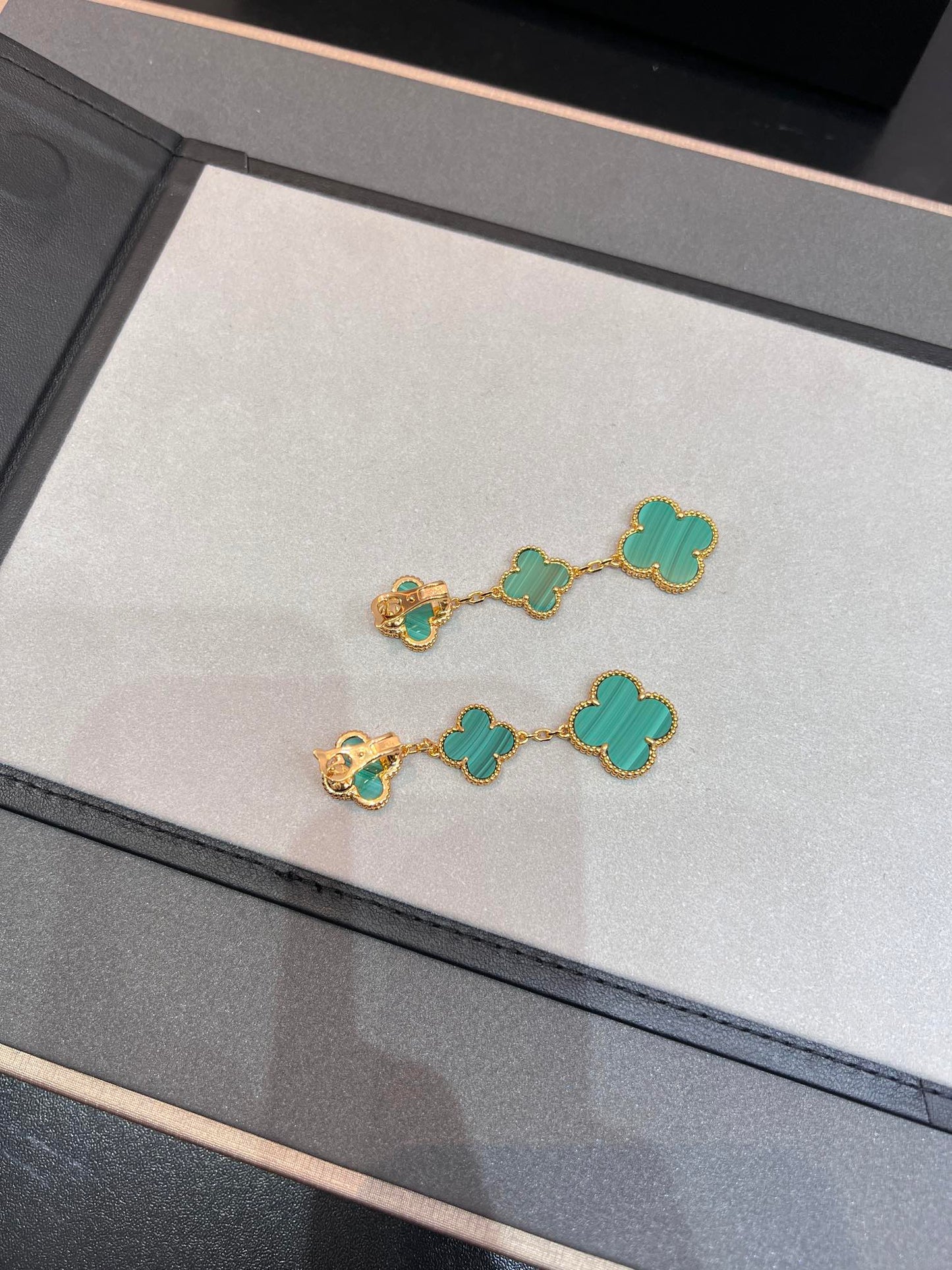 [Love Lucky]KLEE MALACHIT 3 MOTIVE GOLD 