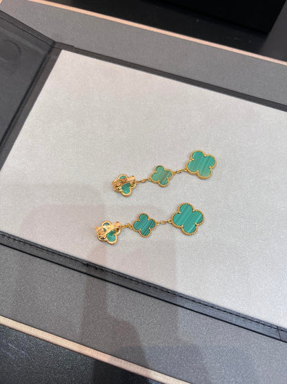 [Love Lucky]KLEE MALACHIT 3 MOTIVE GOLD 