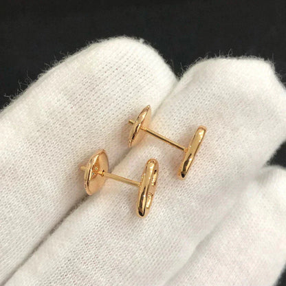 [Love Lucky]CHAINE SMALL EARRINGS GOLD AND SILVER