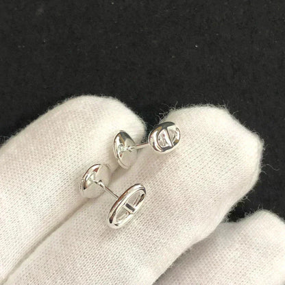 [Love Lucky]CHAINE SMALL EARRINGS GOLD AND SILVER