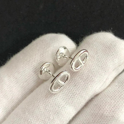 [Love Lucky]CHAINE SMALL EARRINGS GOLD AND SILVER
