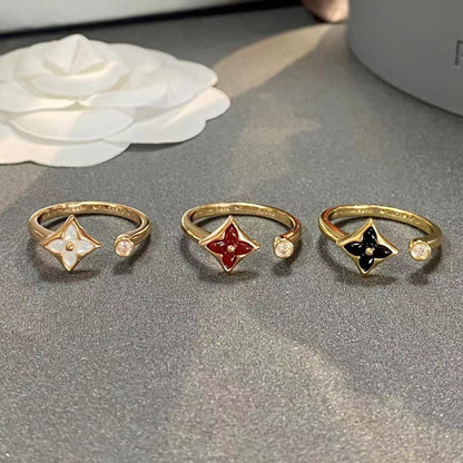 [Love Lucky]STAR 1 DIAMANT OFFENER RING