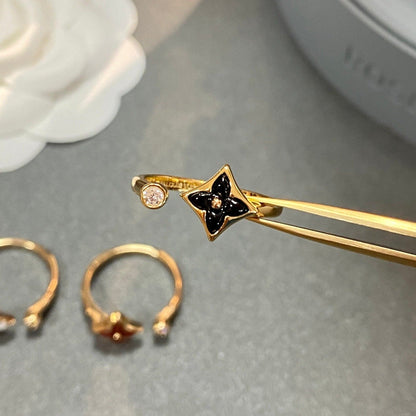 [Love Lucky]STAR 1 DIAMANT OFFENER RING