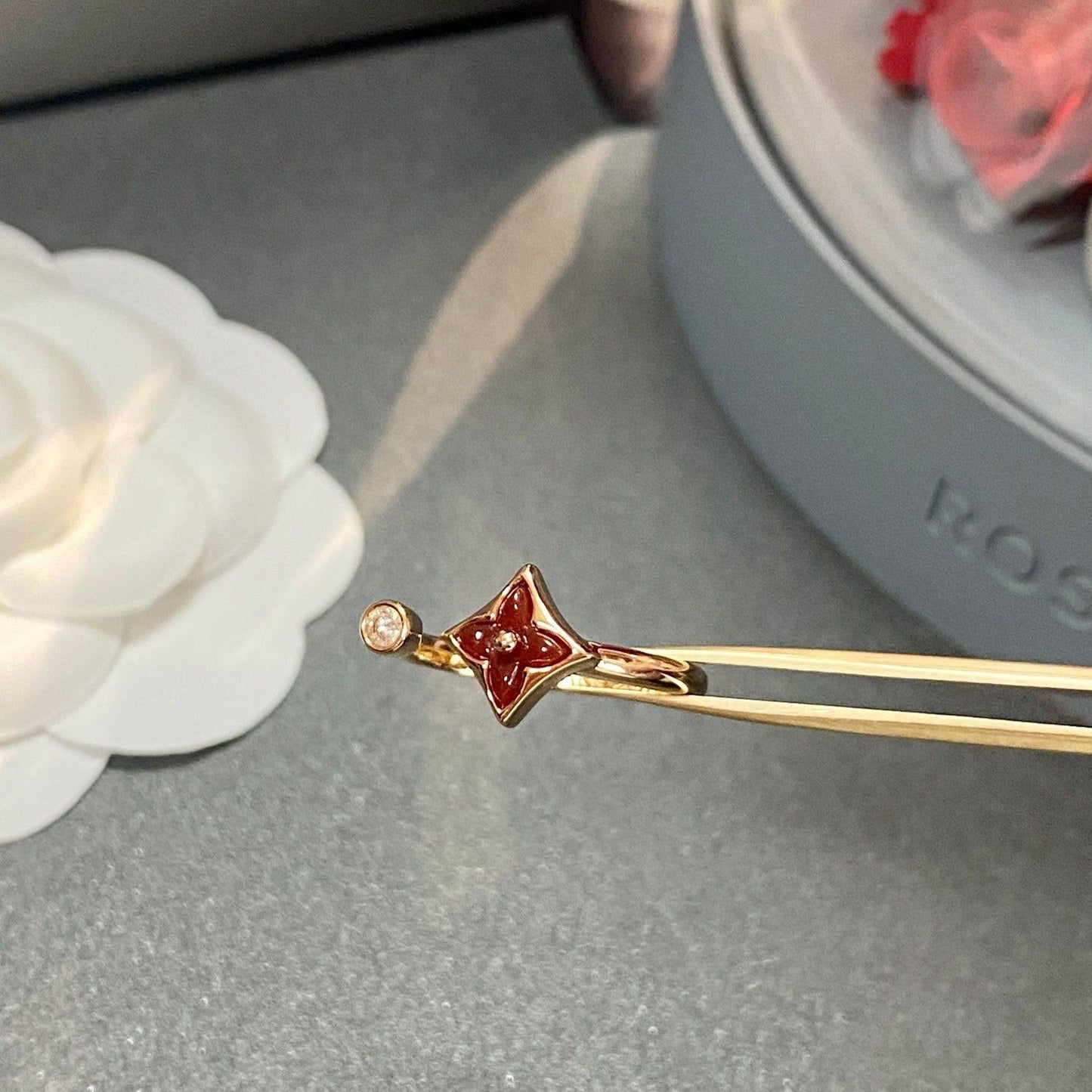 [Love Lucky]STAR 1 DIAMANT OFFENER RING